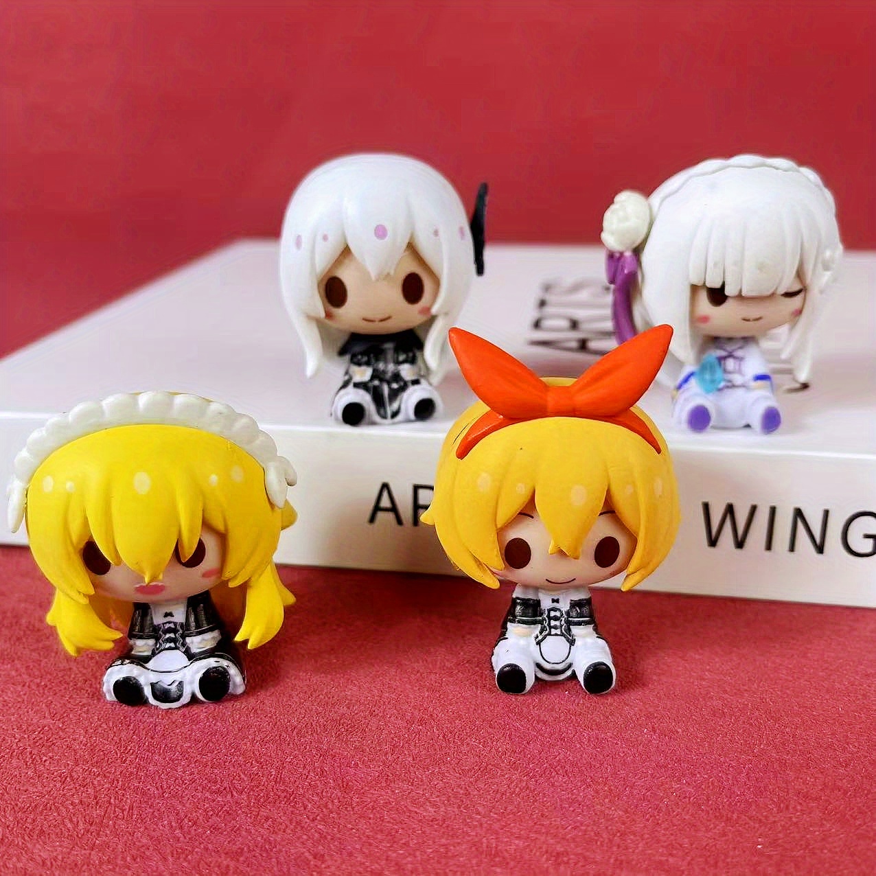 Japanese Lifestyle Anime - 漫画ラム・エミリアフィギュア 可愛いRe:ゼロから始める異世界生活 レム フィギュア スタートインアノザーワールド スカルプチャー