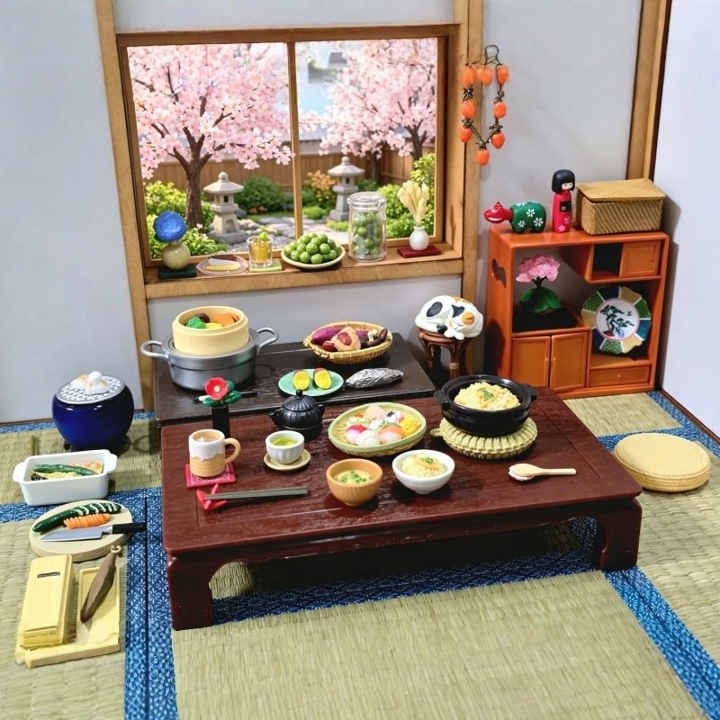 在庫あり 本物のRE-MENTプチサンプルフードトイ ブルー - Japanese Food Lifestyle のレビューと価格